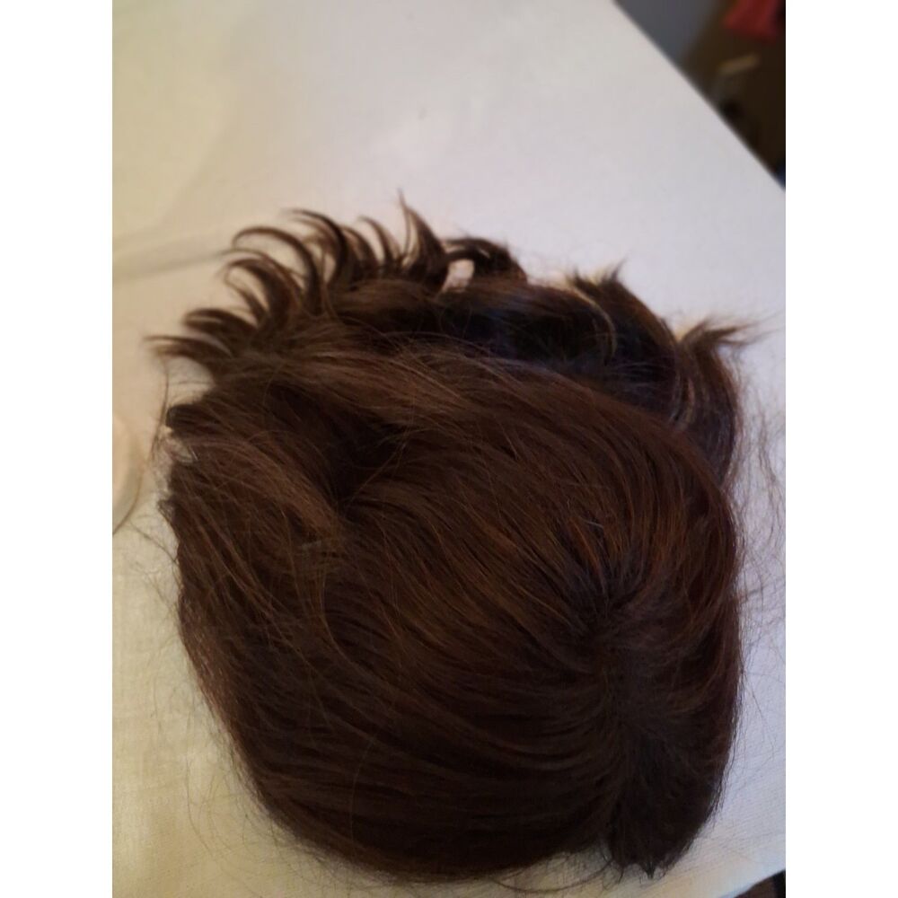 Unbranded Medium Dark Brown Wig Soft Natural Waves Layered Mid Length - Picture 5 of 9